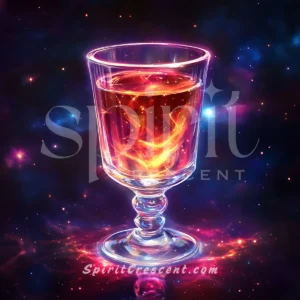 Astral Dessert Wine Offering for Spirit Companion Tempting Comforting Seductive Fervent
