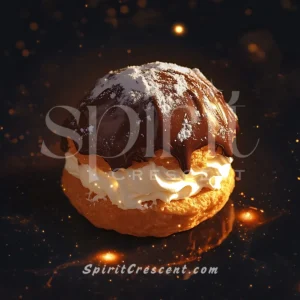 Celestial Chocolate Cream Puff Gift for Spirit Companion Alluring Lustful Enticing Fervent