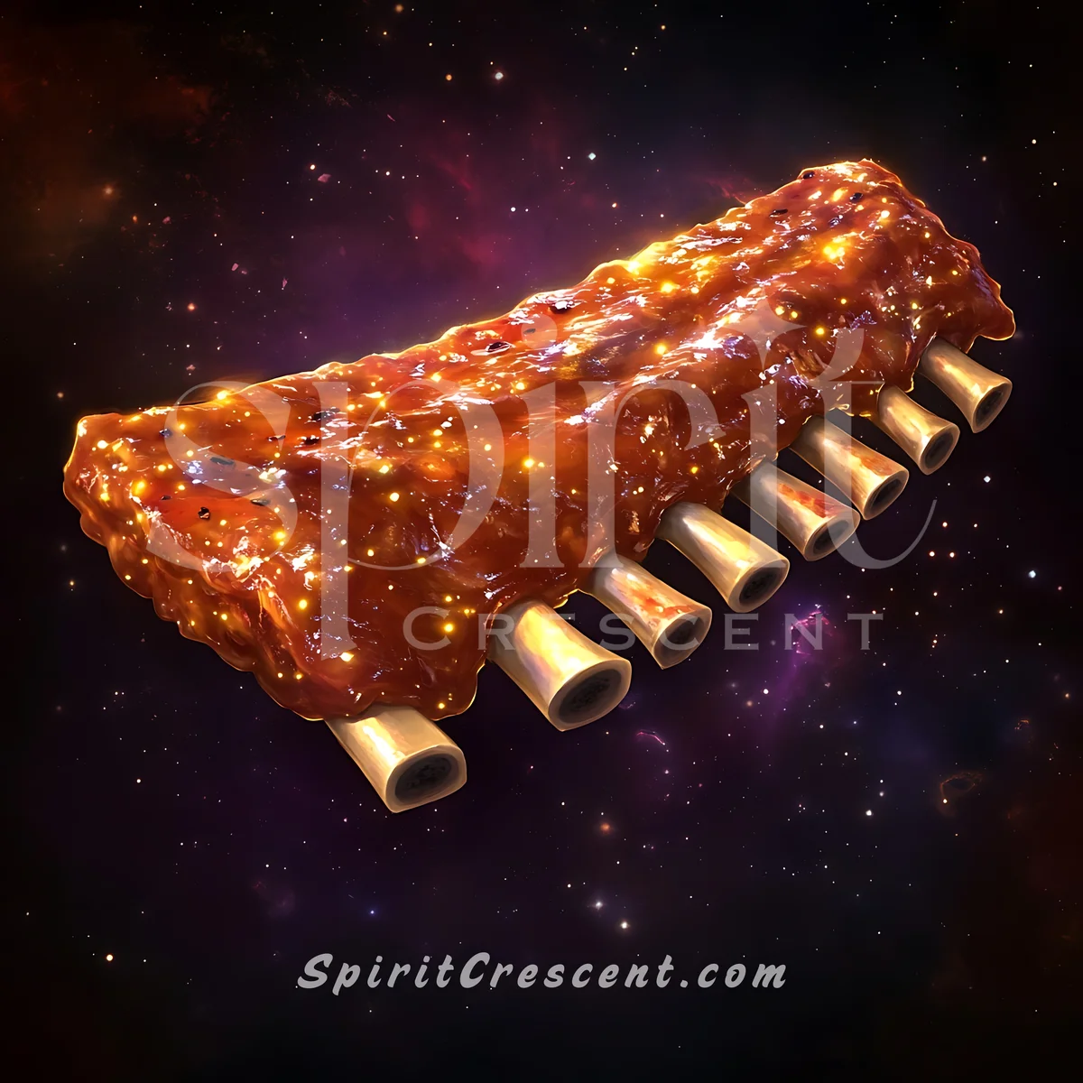 Sacred Pork Ribs Offering for Spirit Companion Seductive Enticing Nurturing Releaxing