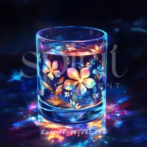 Radiant Floral Elixir Blessing for Spirit Companion Intimate Fiery Activating Awakening
