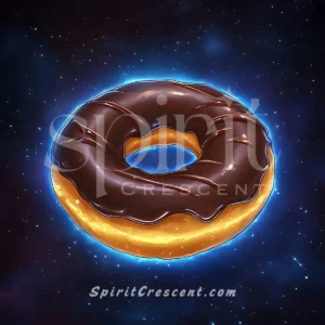 Astral Chocolate Donut Offering for Spirit Companion Sensual Calming Activating Seductive