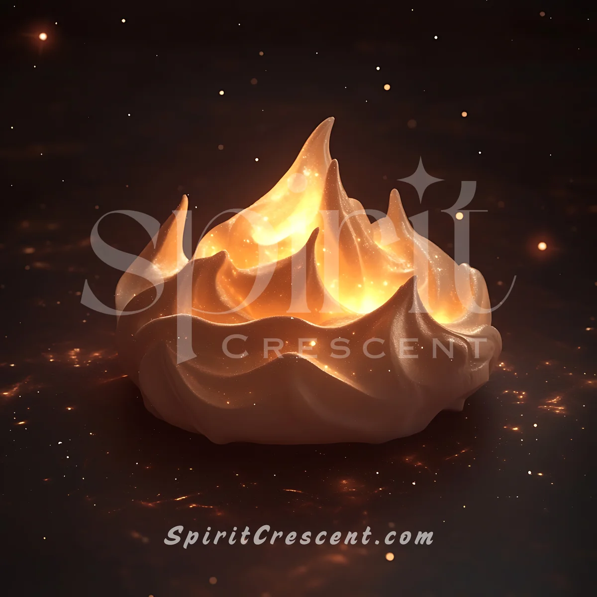 Spirit Companion Chocolate Meringue Offering, Sacred and Nurturing (Soulful Gift)
