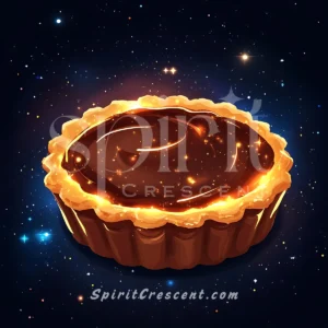 Blessed Chocolate Tart Gift for Spirit Companion Fervent Alluring Calming Nurturing