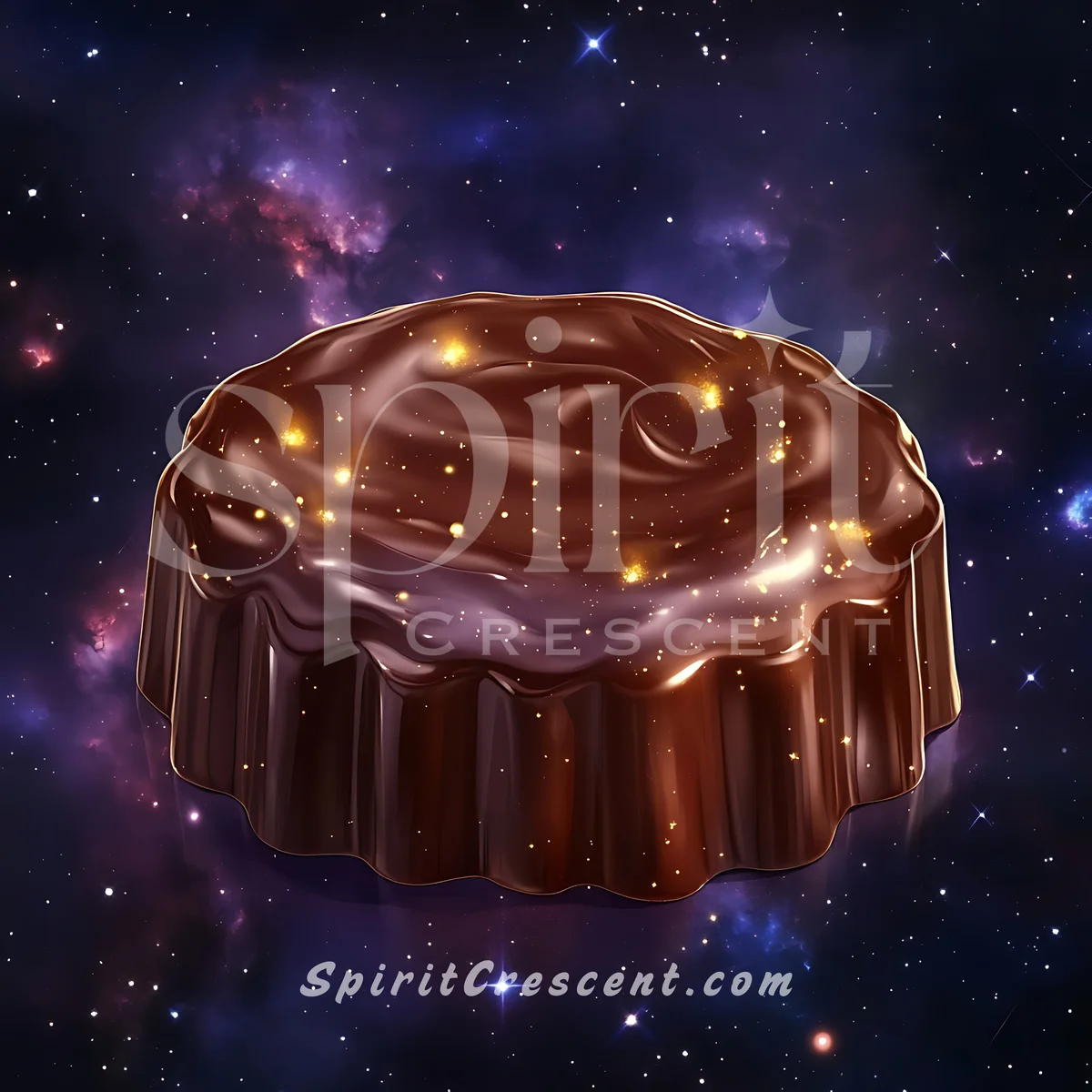 Chocolate Ganache Offering: Soothing Spirit Companion Gift (Fiery Calm)