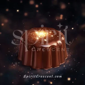 Celestial Chocolate Ganache Offering for Spirit Companion Captivating Relieving Fervent Seductive
