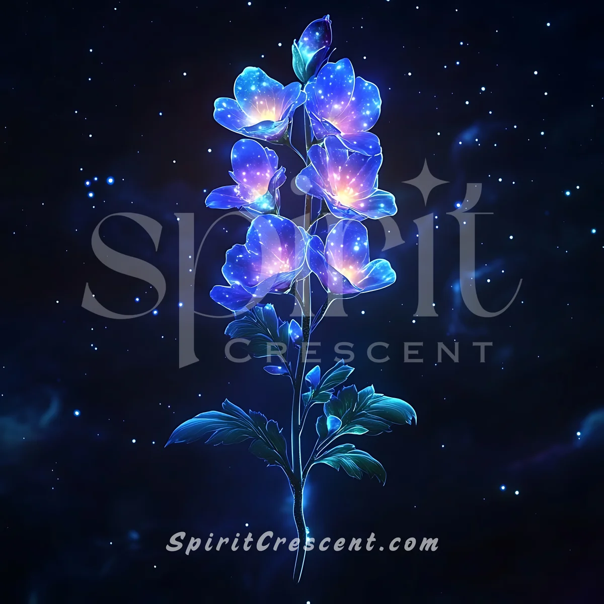 Radiant Flower Blessing: Gentle Spirit Offering of Affection