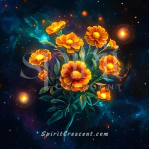 Spiritual Marigold Calendula Flower Blessing for Spirit Companion Sensual Devoted Magnetizing Magnetic