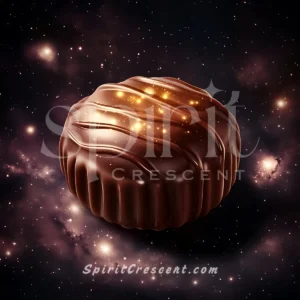 Celestial Chocolate Praline Offering for Spirit Companion Romantic Renewing Tender Activating