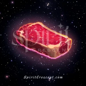 Sacred Ribeye Steak Blessing for Spirit Companion Seductive Activating Releaxing Soothing