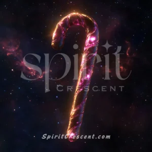 Astral Chocolate Candy Cane Offering for Spirit Companion Seductive Fervent Magnetic Tender