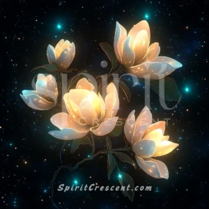 Luminous Flower Offering: Romantic Spirit Gift (Warm and Intimate)
