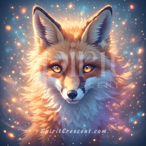 Radiant Fox Spirit Familiar Problem Solving Stealth Protection