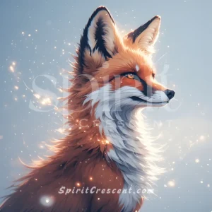 Celestial Fox Spirit Familiar Shadow Navigation Luck Attraction