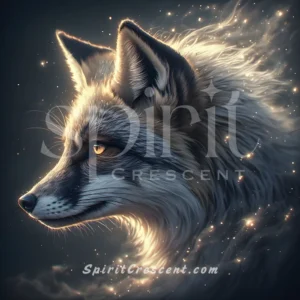 Sacred Fox Spirit Familiar Energy Shifting Stealth Aid
