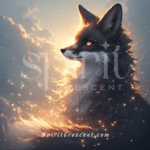 Luminous Fox Spirit Familiar Intuition Guide Emotional Balance