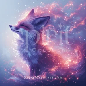 Magical Fox Spirit Familiar Creative Spark Shadow Work