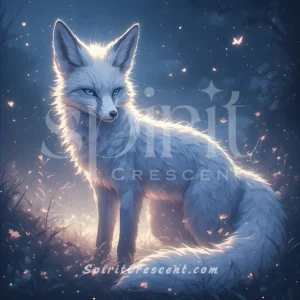Sacred Fox Spirit Familiar Dream Guidance Clever Shield