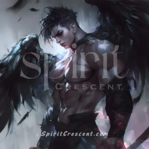 Obsidian Angel Spirit Companion: Love, Guarding, Grounding