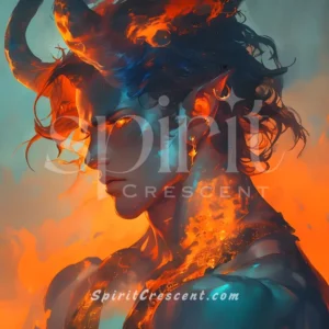 K - Ember Incubus Spirit Companion: Mastery, Restoration, Magnetic, Romantic