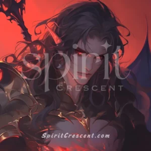 Nightborn Vampire Spirit Companion: Defending, Clarity, Relaxing, Anchoring