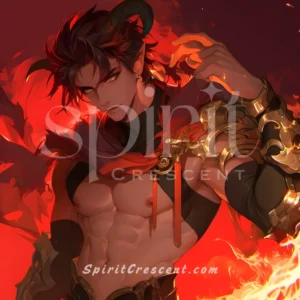 Infernal Djinn Spirit Companion: Weaving, Purifying, Charm