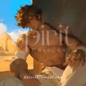 X - Sand Djinn Spirit Companion: Charm, Stabilizing, Fear Dissolving