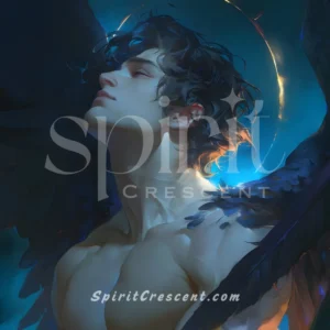 Obsidian Seraphim Spirit Companion: Luck, Manipulation