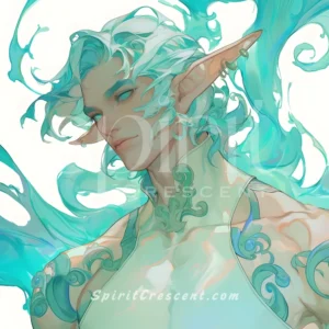 Sea Elf Spirit Companion: Captivating, Navigation, Harmony, Fear Dissolving