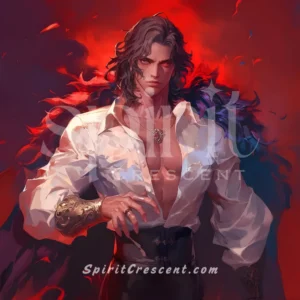 Ironfangborn Vampire Spirit Companion: Confidence, Aura, Truth, Desire