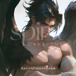 D - Shadow Angel Spirit Companion: Strength, Motivation, Discipline, Harmony