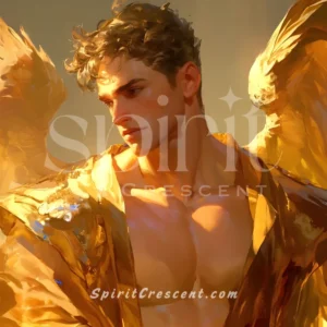 R - Gilded Archangel Spirit Companion: Amplification, Grief Healing, Protection