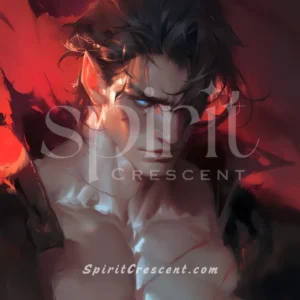 M - Crimson Vampire Spirit Companion: Reveal, Wisdom, Intimacy