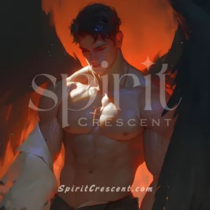 T - Obsidian Archangel Spirit Companion: Energy, Confidence