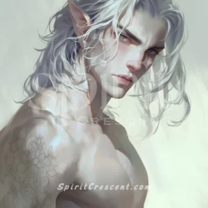 Ash Elf Spirit Companion: Joy, Focus, Fear Dissolving, Devotion