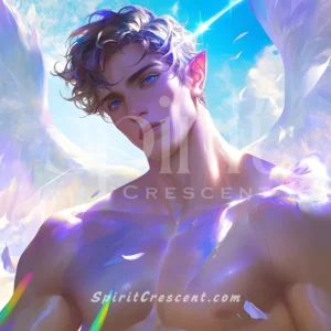 M - Haloed Fae Spirit Companion: Anchoring, Insight