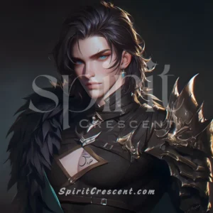 R - Obsidian Seraph Spirit Companion: Anchoring, Wisdom, Lucid, Balancing