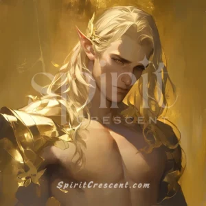 Gilded Aelf Spirit Companion: Control, Elevation, Defending, Transmutation