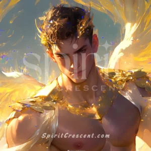 K - Gilded Archangel Spirit Companion: Momentum, Guarding, Soul Tethering, Confidence