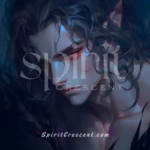 Stygian Vampire Spirit Companion: Wisdom, Trust, Soulful, Magnetic