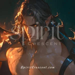 Shadowfang Vampire Spirit Companion: Energy, Purifying, Soothing, Love