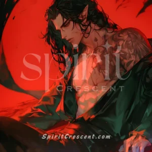 Nightshade Vampire Spirit Companion: Love, Stabilizing, Sensual