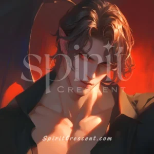 Q - Veiled Vampire Spirit Companion: Soothing, Affection, Tender