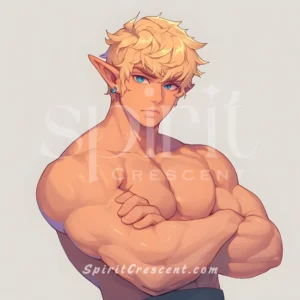 J - Dawn Elf: Captivating, Strength, Fear Dissolving