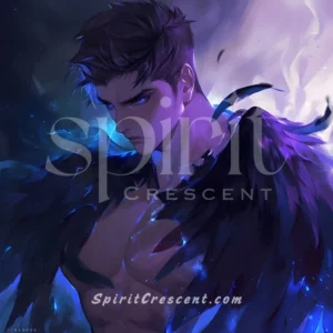 Obsidian Archangel Spirit Companion: Glamour, Trust