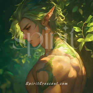 Moss Elf: Sculpting, Temptation, Charm, Awakening