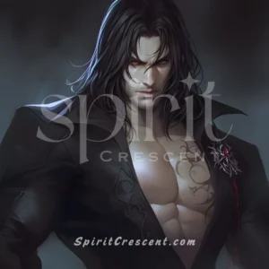 Shadowborn Vampire Spirit Companion: Confidence, Intuition, Cleansing, Magnetic