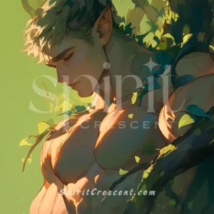 J - Moss Elf Spirit Companion: Activating, Magnetic, Lucid