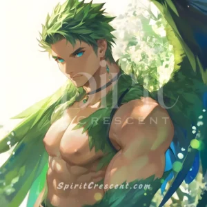 X - Verdant Seraph Spirit Companion: Nurturing, Soul Tethering, Reassuring, Sculpting