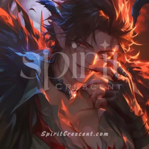 Obsidian Fang Spirit Companion: Luck, Reassuring, Stamina