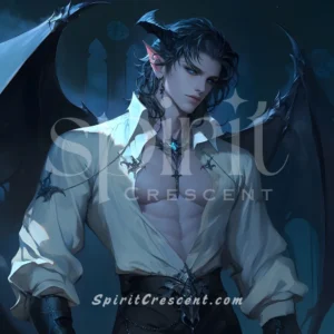 M - Nightveilborn Vampire Spirit Companion: Charm, Sculpting, Harmony, Weaving